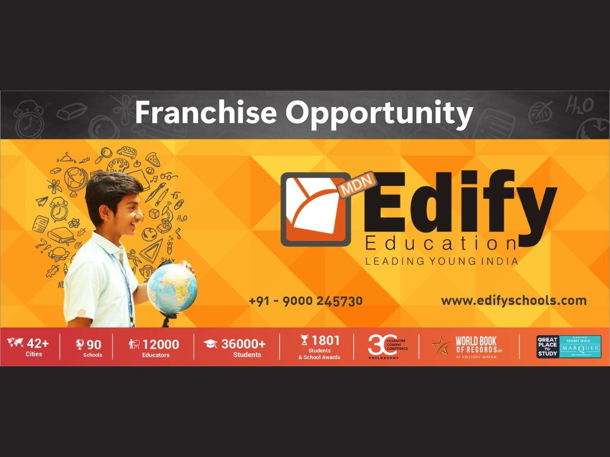 MDN Edify Education Gives An Impetus To The Indian Education Sector By Giving Franchise Opportunities To Set Up International Schools